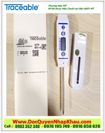 Traceable 4420, Nhiệt kế Thực Phẩm –50 đến 300°C Traceable @4420 Food Traceable Thermometer |TẠM HẾT HÀNG